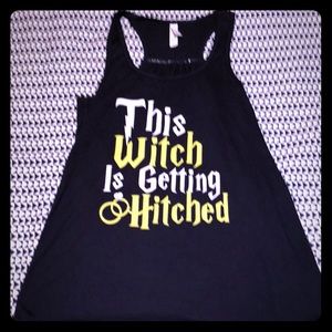 Harry Potter engagement themed tank top